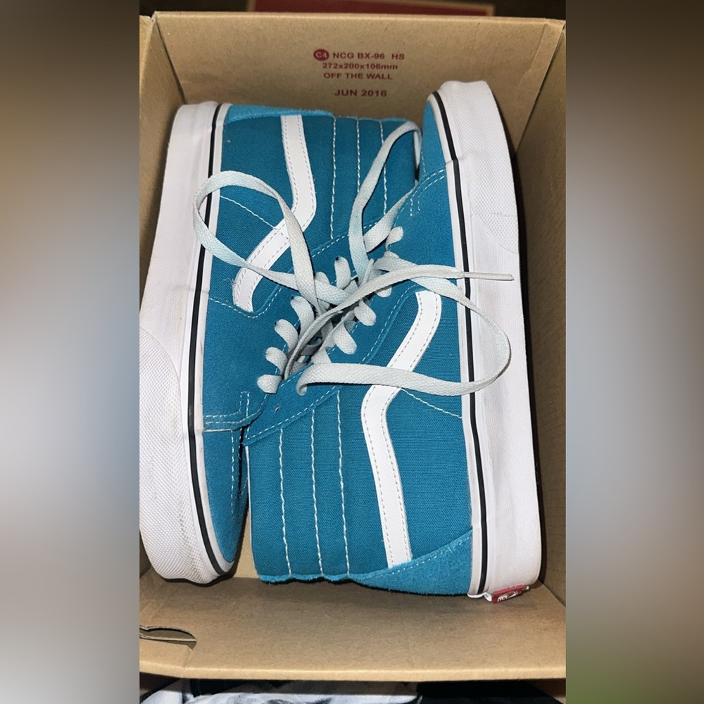 Vans Blue Sk8-hi